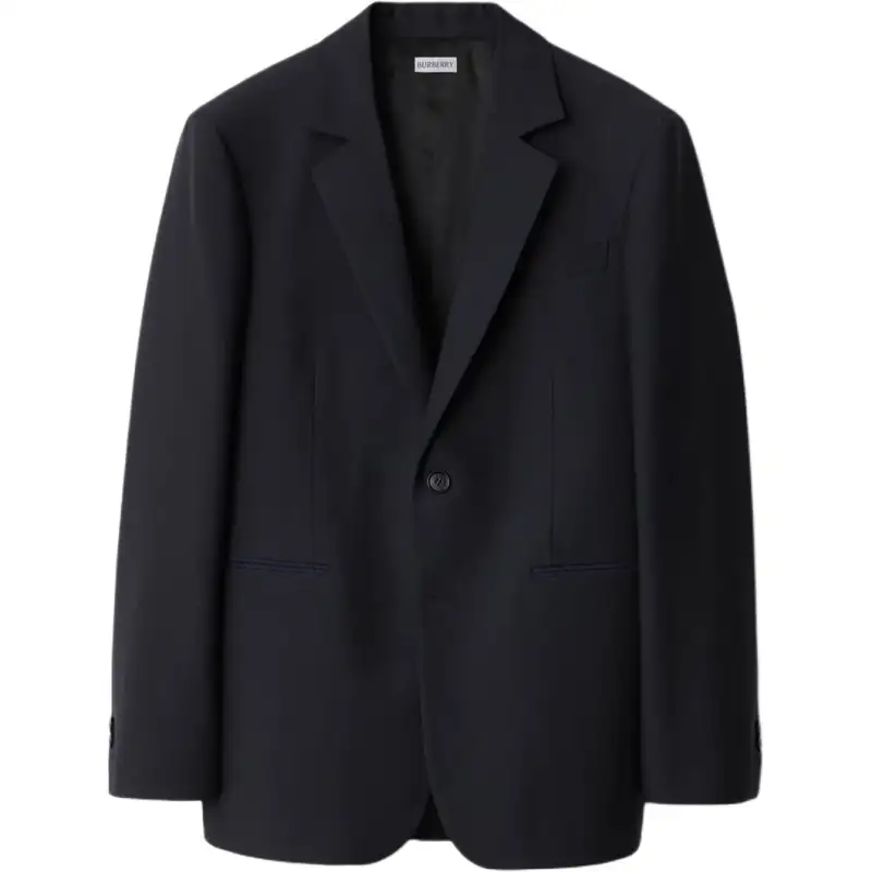 Burberry Business Suit Coat Men's Marine Blue
