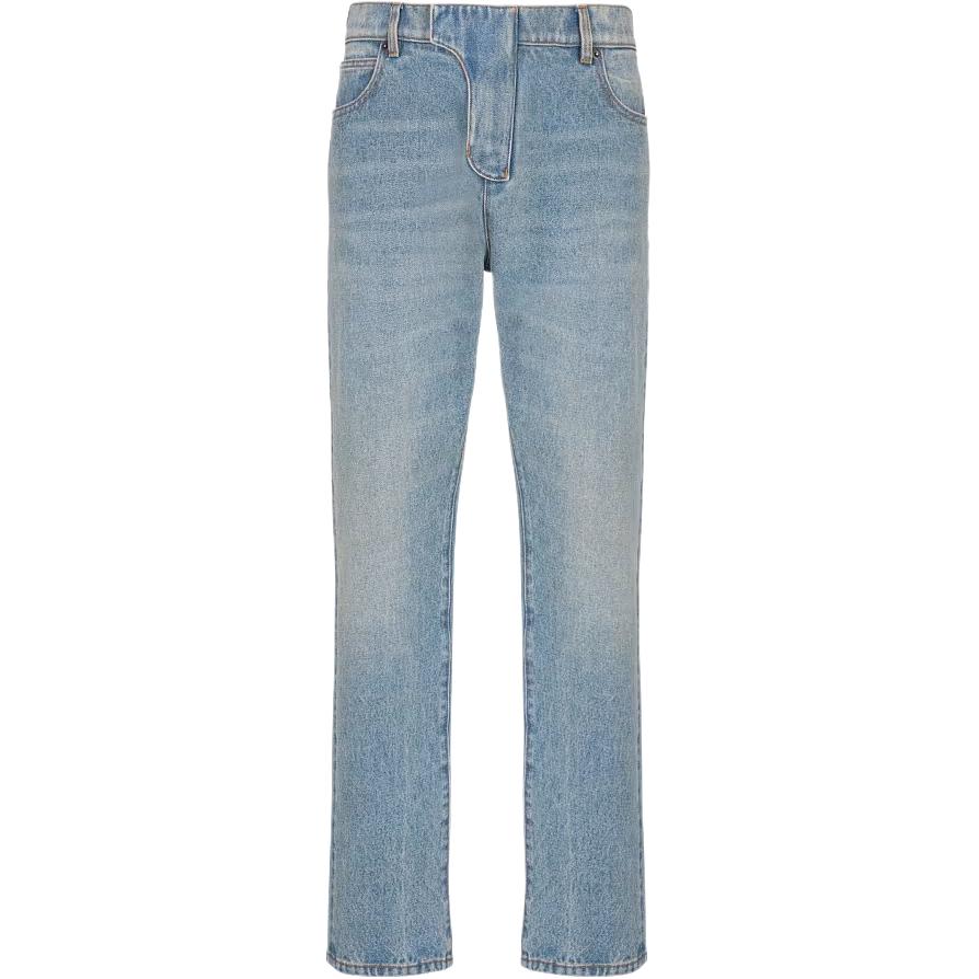 Мужские джинсы BALMAIN SS25 (синие)