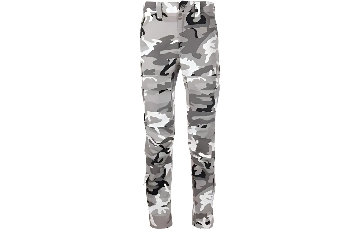 Balenciaga 2018 camouflage-print cargo trousers