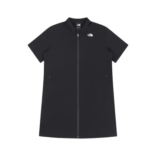 THE NORTH FACE Urban Exploration Short Sleeved Dress Women's Cosmic Black