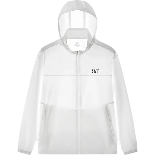 361° Breathable And Quick Dry UV Protection Sun Protection Clothing Unisex Raw White