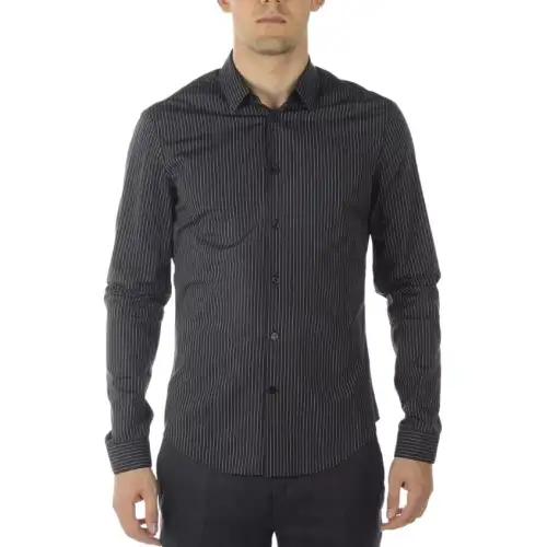 Balenciaga Shirts Men's Black Moderate