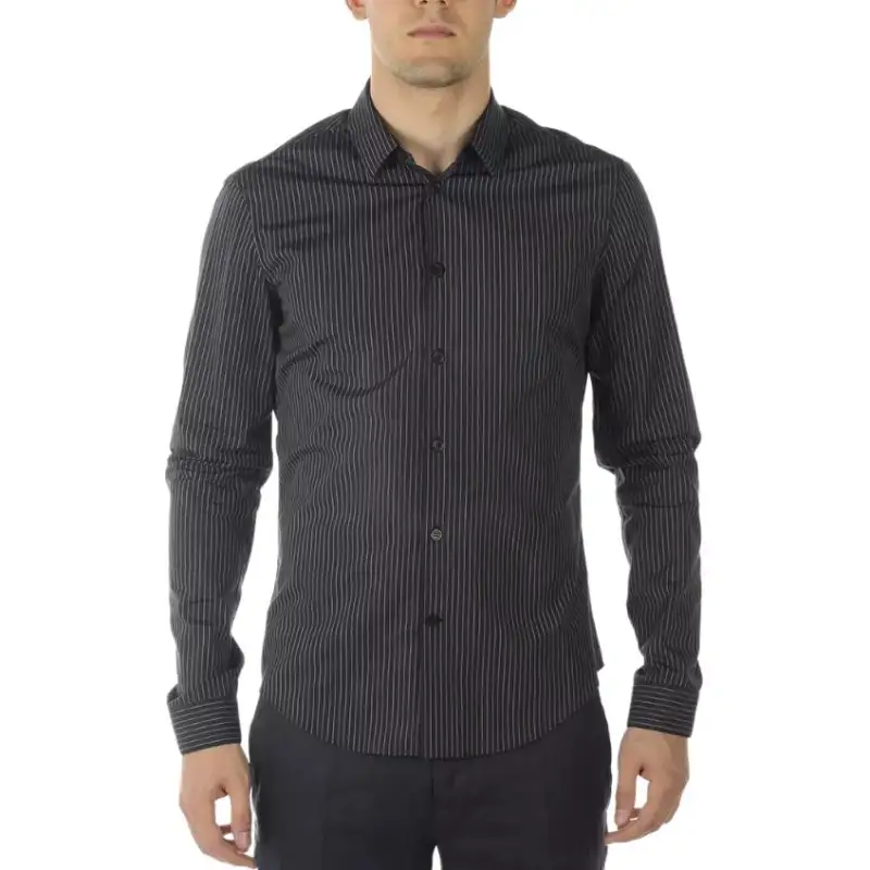 Balenciaga Shirts Men's Black Moderate