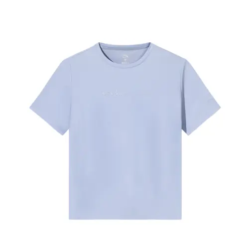 Anta Variety Training Collection T Shirt Women's Butterfly Wing Blue