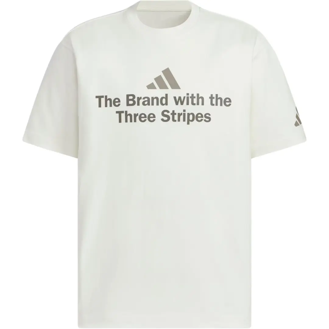 Adidas Sportlife GFX T Shirt Men's Jade White