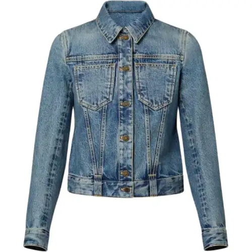 Lv Short Denim Jacket