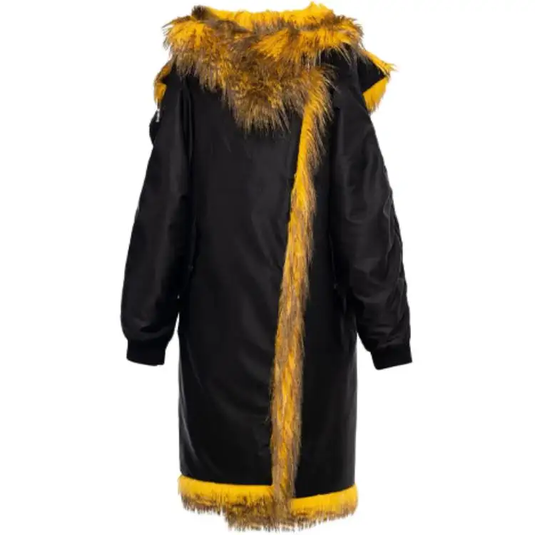 PRADA Jackets Women's Black Hooded Moderate Other