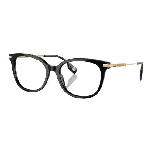 Burberry Plate Oval Eyeglass Frames Women's