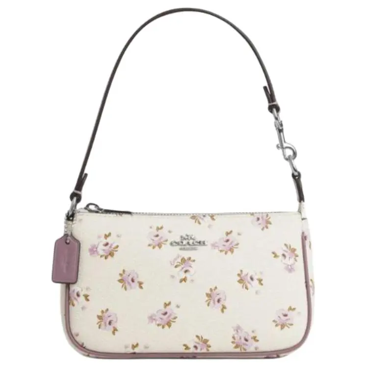 COACH Nolita Coated Canvas Handbags Small Women's Chalk