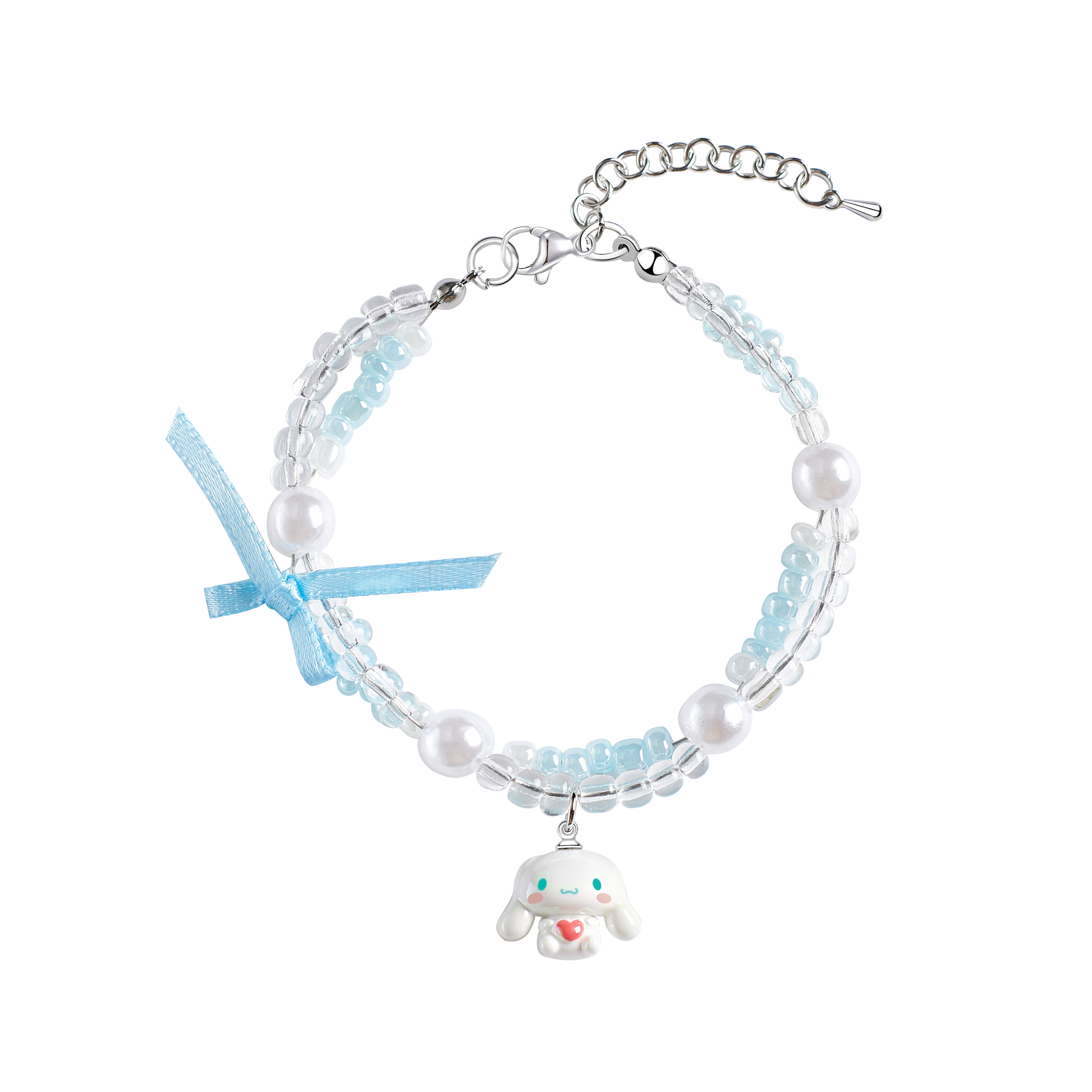 Sanrio Sanrio, sophisticated creative design genuine universal cute acrylic bracelet with bow, simple and elegant design