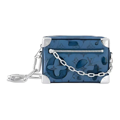 LOUIS VUITTON Mini Soft Trunk Abyss Blue