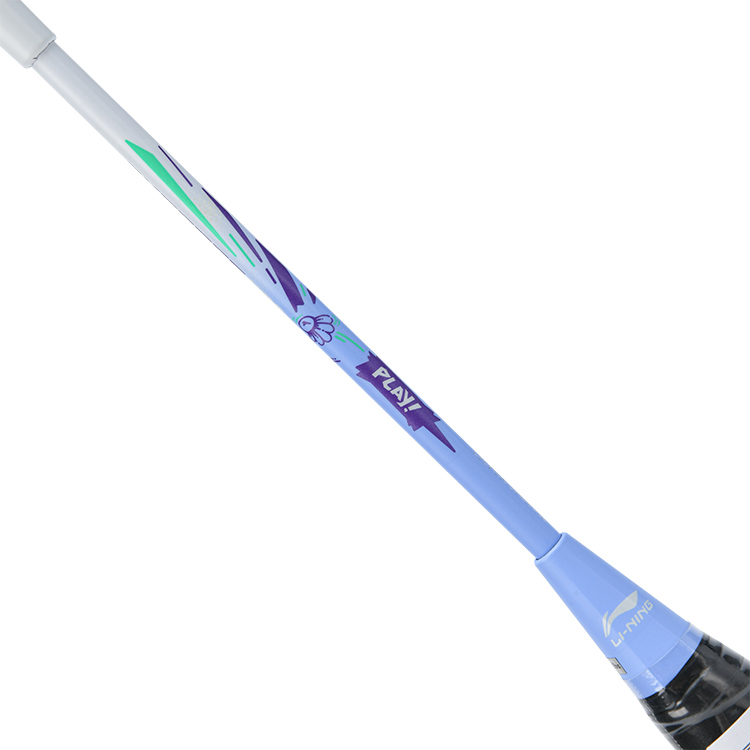 Li Ning Thunder KIDS Aluminum Alloy Badminton Rackets Offensive Type Heavy Head, Stiff Shaft Entry level Kids 5U/G6