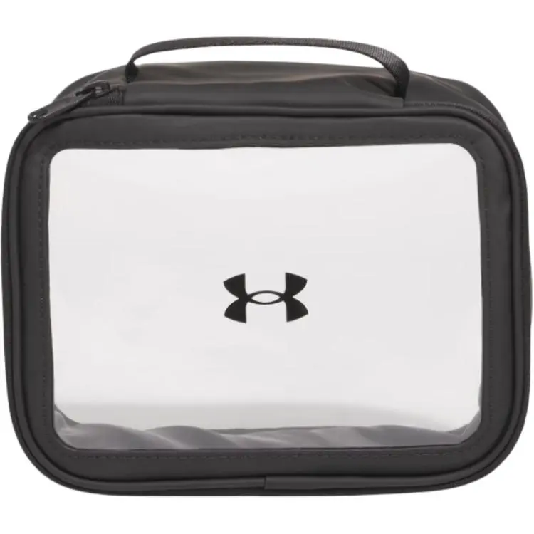Under Armour Polyurethane Makeup Bag Travel Organizers Women's Black