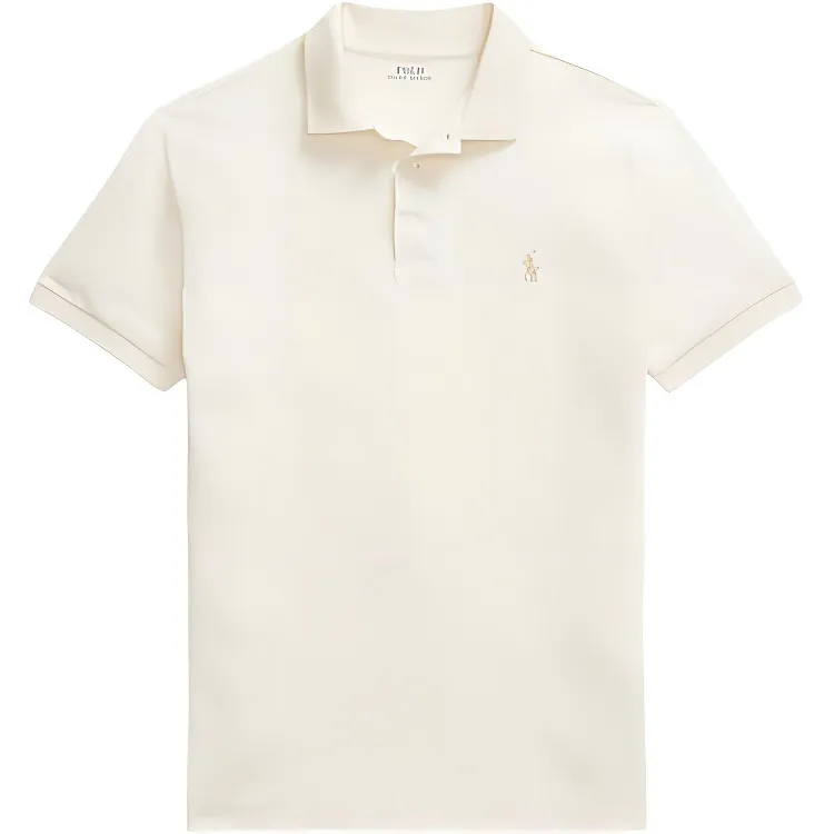 Polo Ralph Lauren Polo Shirt Mixed Shipment Men's Cream White