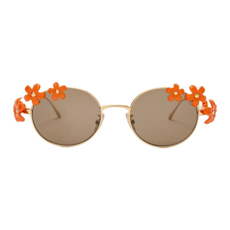 Женские очки LOEWE Daisy Sunglasses (золотые)