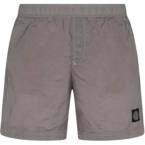 STONE ISLAND Compass Patch Swim Shorts
