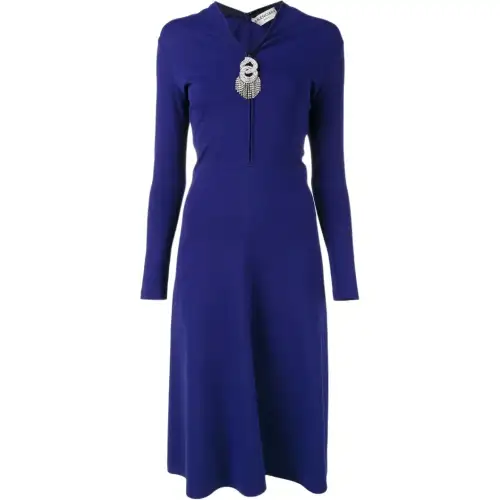Balenciaga Long Sleeved Dress Regular Fit Women's