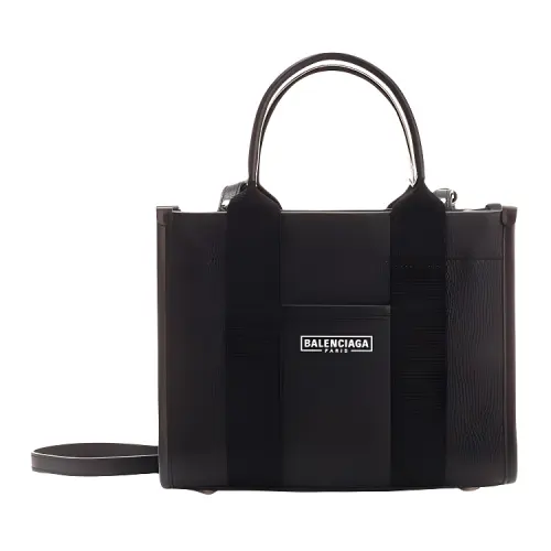 Balenciaga Calfskin Shoulder Bag, Handbag Unisex Black
