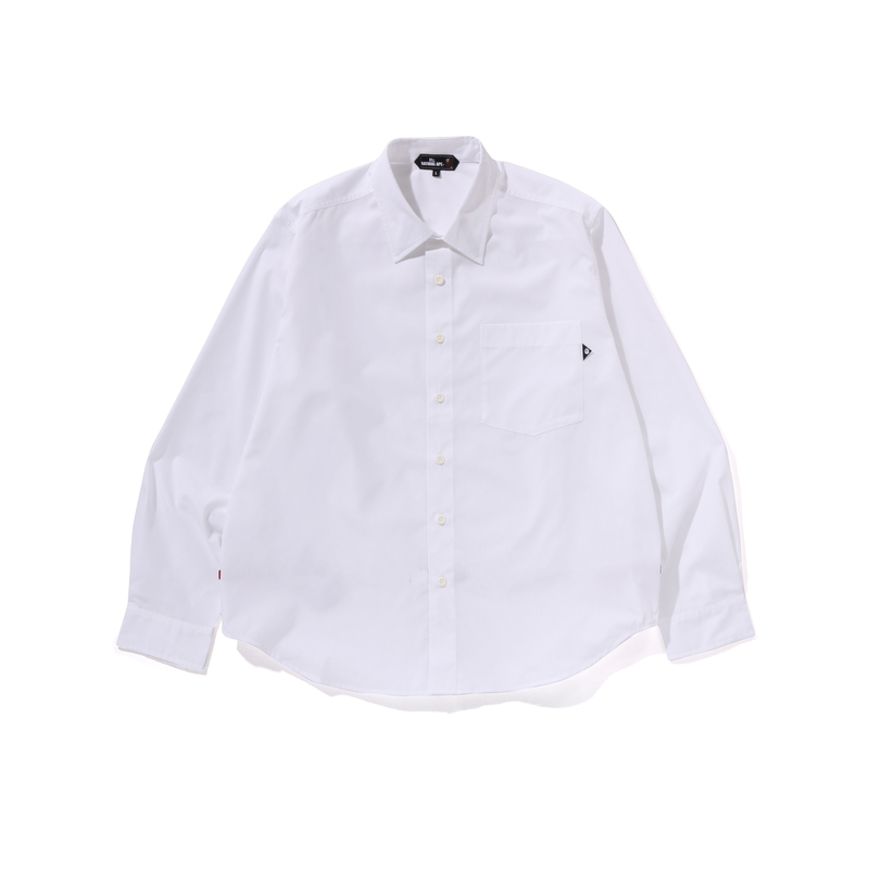 Мужская рубашка A BATHING APE A BATHING APE SS25 (белая)