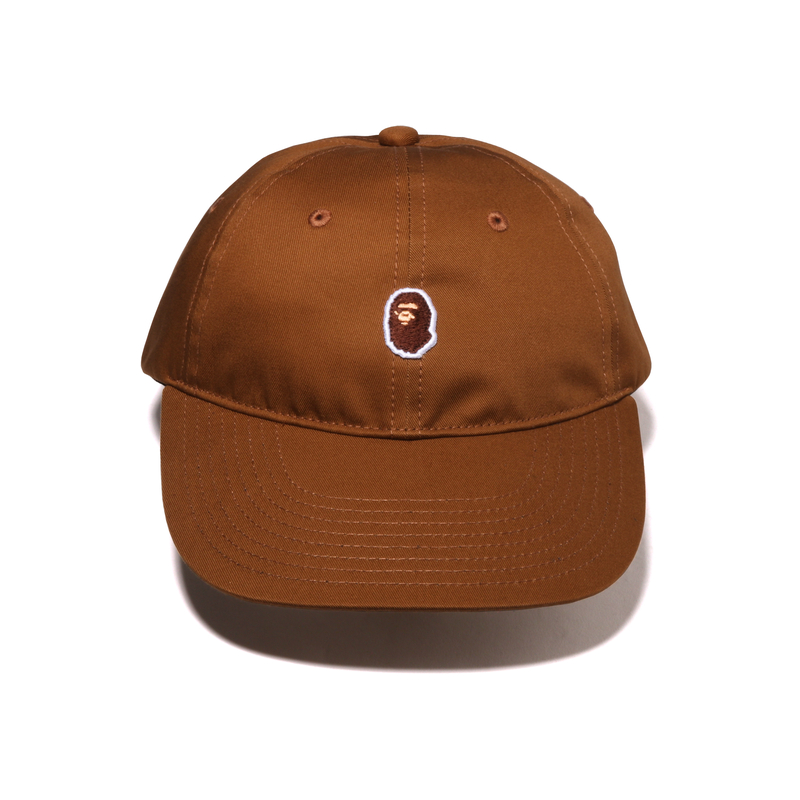 Бейсболка A BATHING APE Baseball Cap (бежево-желтая) — Черный BKX — фото 14