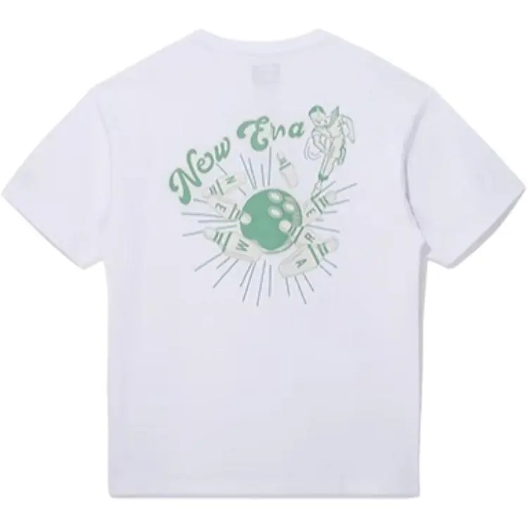 New Era T-Shirts Unisex White Crew Neck