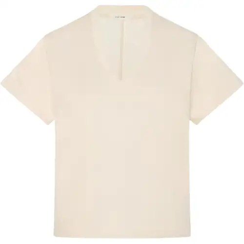 【Previous Season】Tala V-neck cotton T-shirt