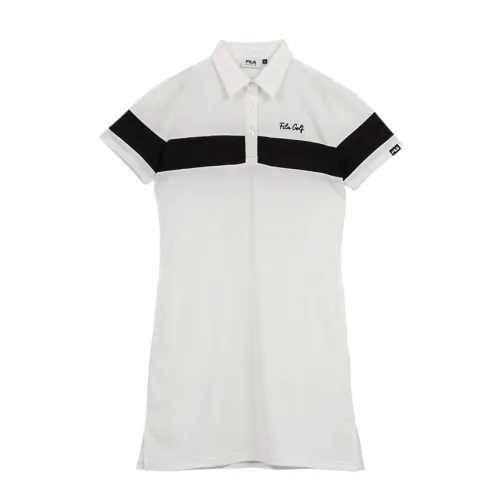 FILA Golf Collection Short Sleeved Dress Women's White