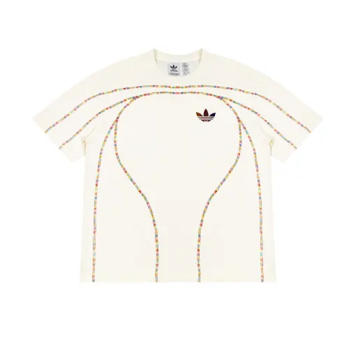 Adidas Originals T Shirt Unisex Jade White