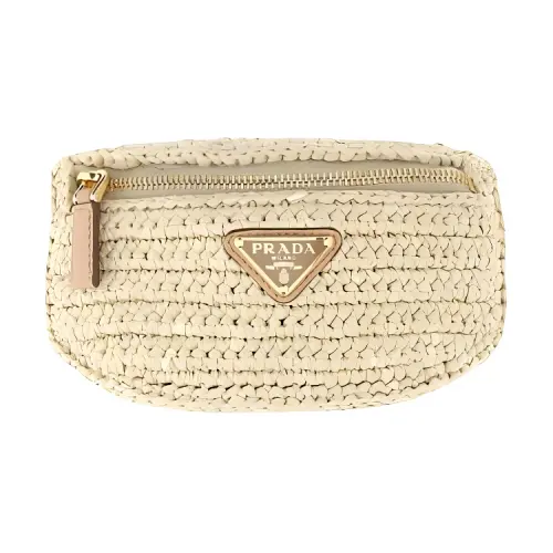 PRADA Viscose Wallet Women's Beige