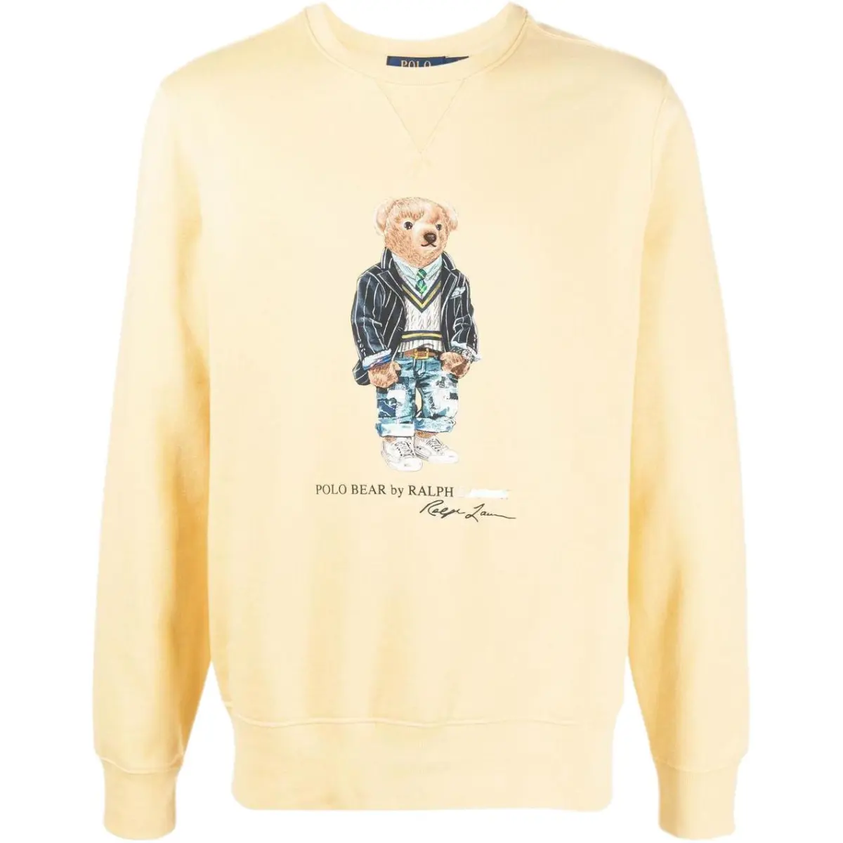 Polo Ralph Lauren SS22 Sweatshirt Men's Yellow