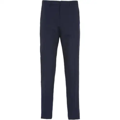PRADA SS23 Casual Pants Men's Marine Blue