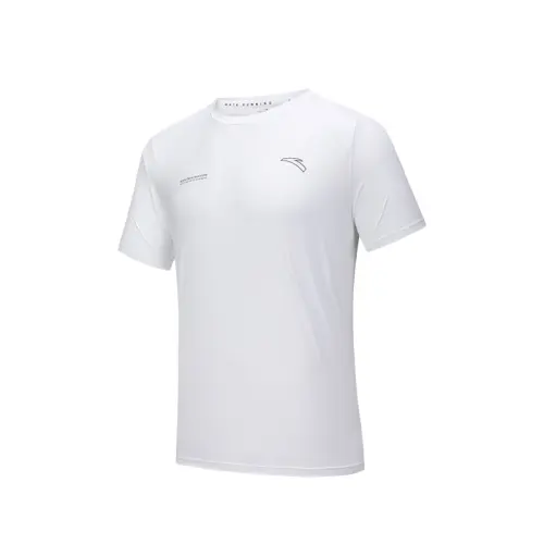 Anta Running Collection T Shirt Men's Pure White