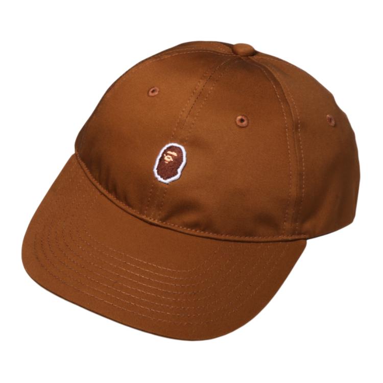 Бейсболка A BATHING APE Baseball Cap (бежево-желтая) — Черный BKX — фото 13