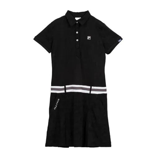 FILA Golf Collection Short Sleeved Dress Women's Black