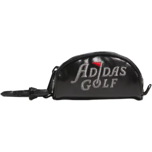 Adidas, sports fashionable design black organizer bag for men and women, for beloved