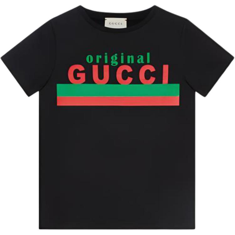 Мужская футболка Gucci GUCCIT (черная)
