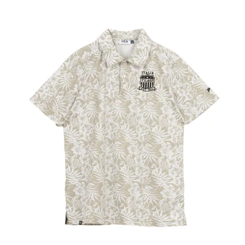 FILA TS Gala Polo Shirt Men's Ecru