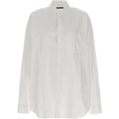 Balenciaga Cocoon Shirt 'White'