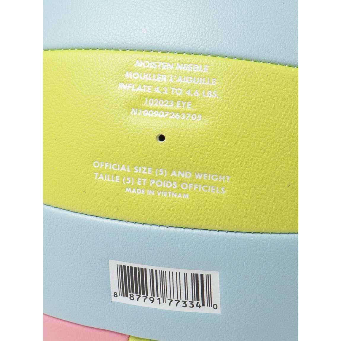 Nike Size 5 Volleyball Unisex Blue Yellow Pink