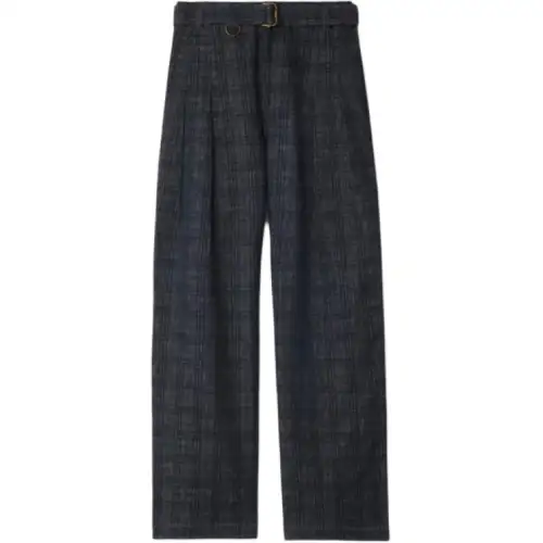 Burberry checkered jeans