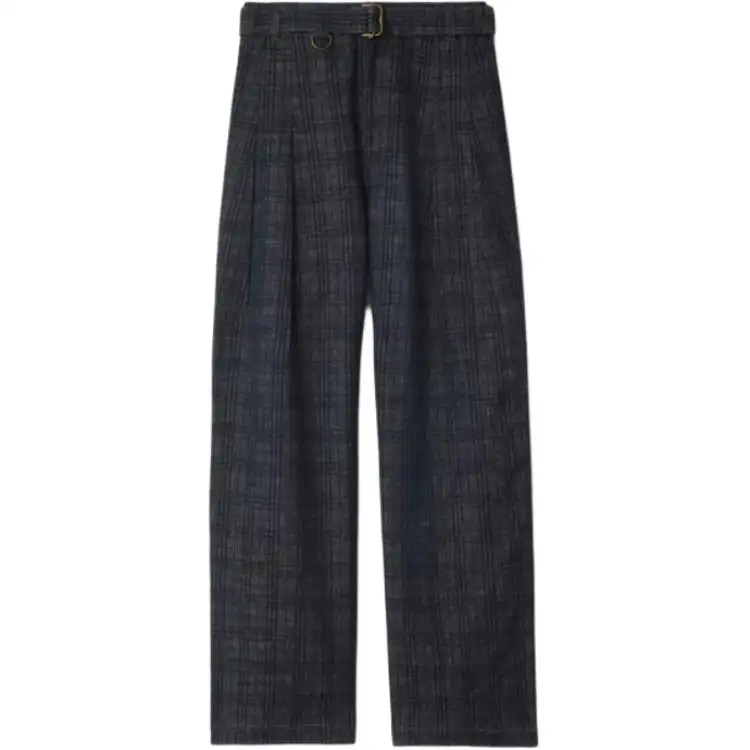 Burberry checkered jeans