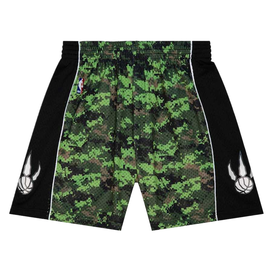 Mitchell & Ness Mitchell & Ness NBA Series Hardwood Classics Swingman Toronto Raptors 2011/12 Season Comfortable, Fashionable and Trendy Simple Basketball Pants Men's Black Green
