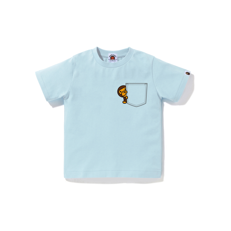 Детская футболка A BATHING APE A BATHING APET (белая) — фото 3