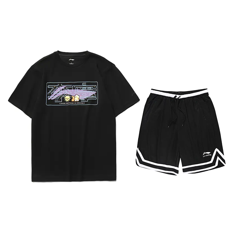 Li Ning Casual Sportswear Unisex Black