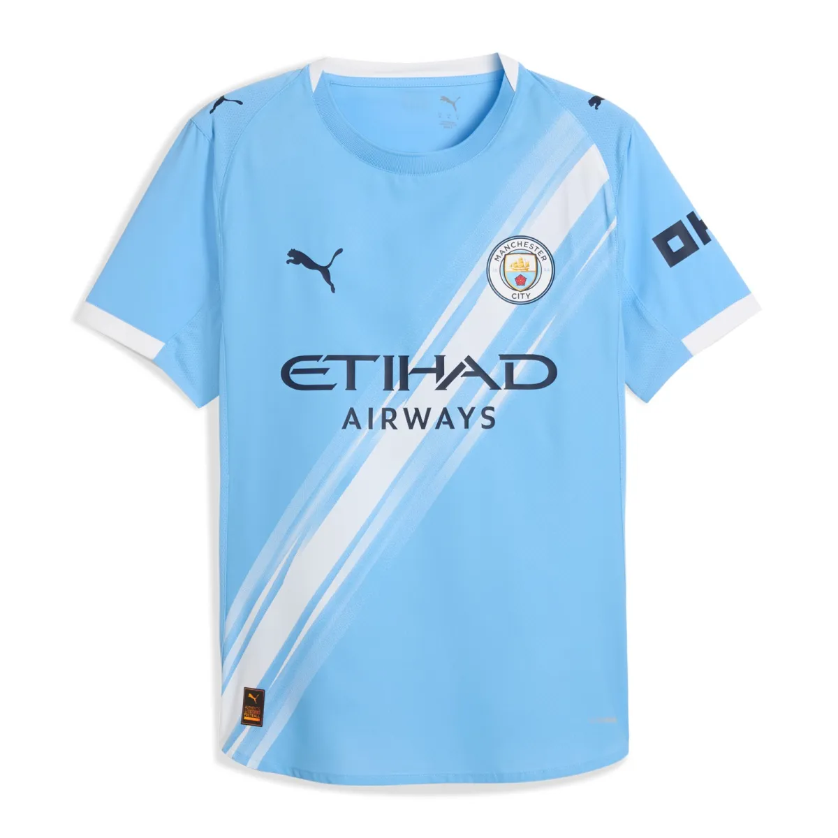 PUMA Manchester City Soccer Jersey Player Edition Men's Blue