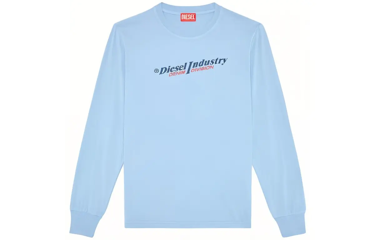 DIESEL T Shirt Men's Light Blue
