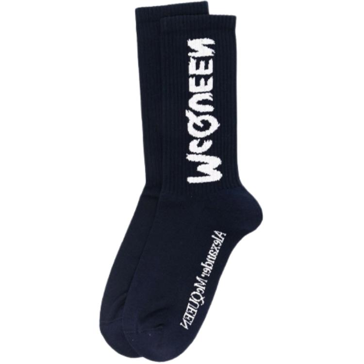 Мужские носки Alexander McQueen (черные)