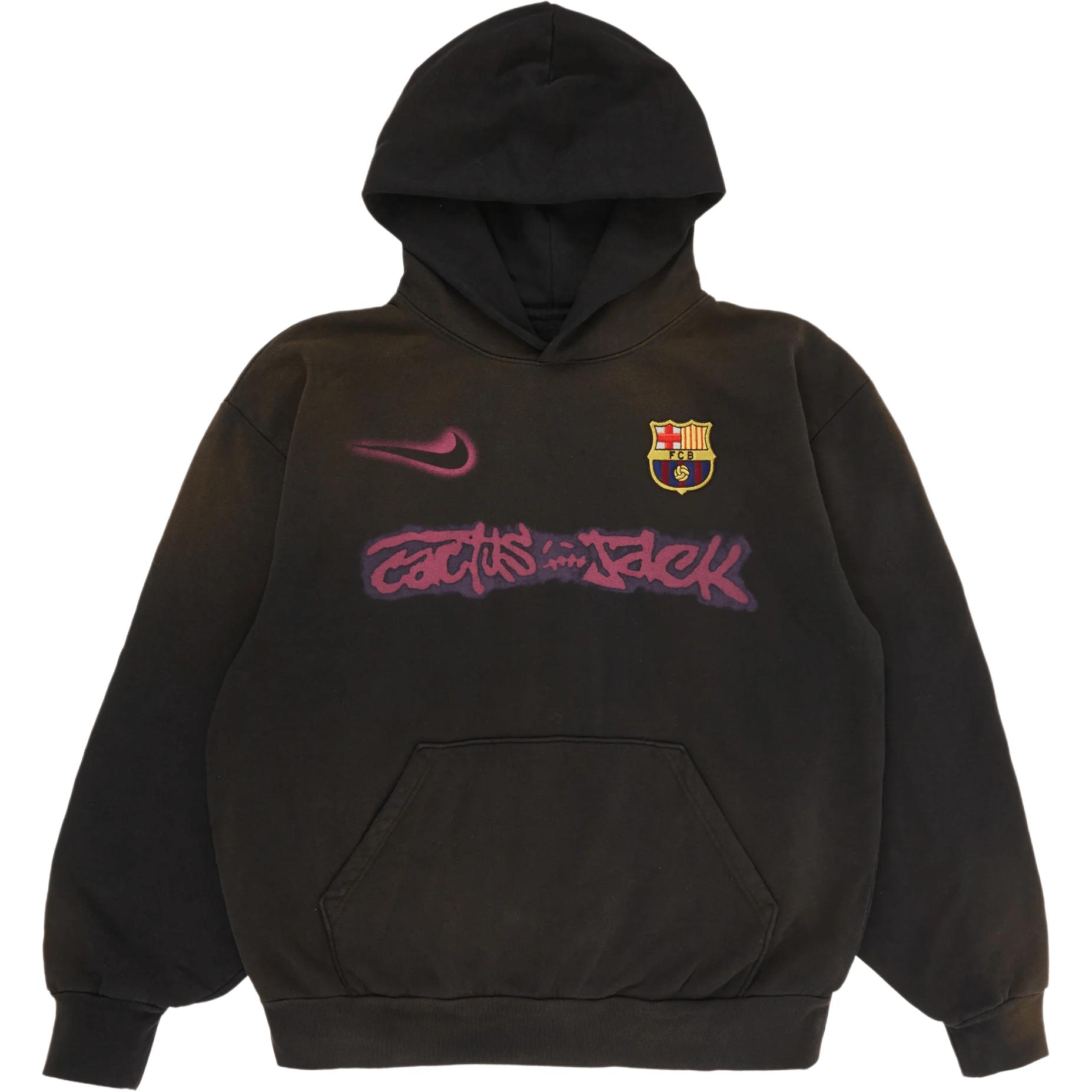 Худи Travis Scott Barcelona x Nike (черное)