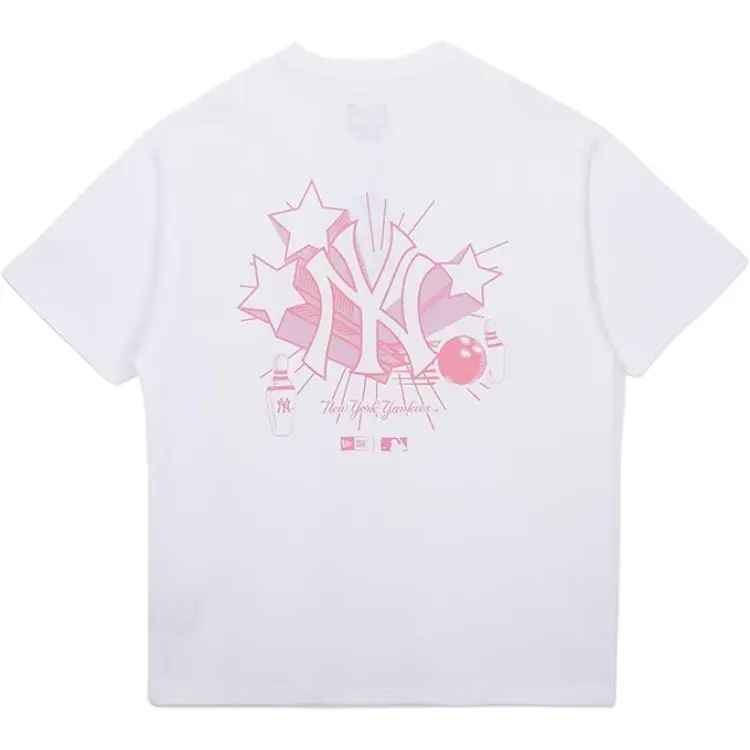 New Era T-Shirts Unisex White Crew Neck