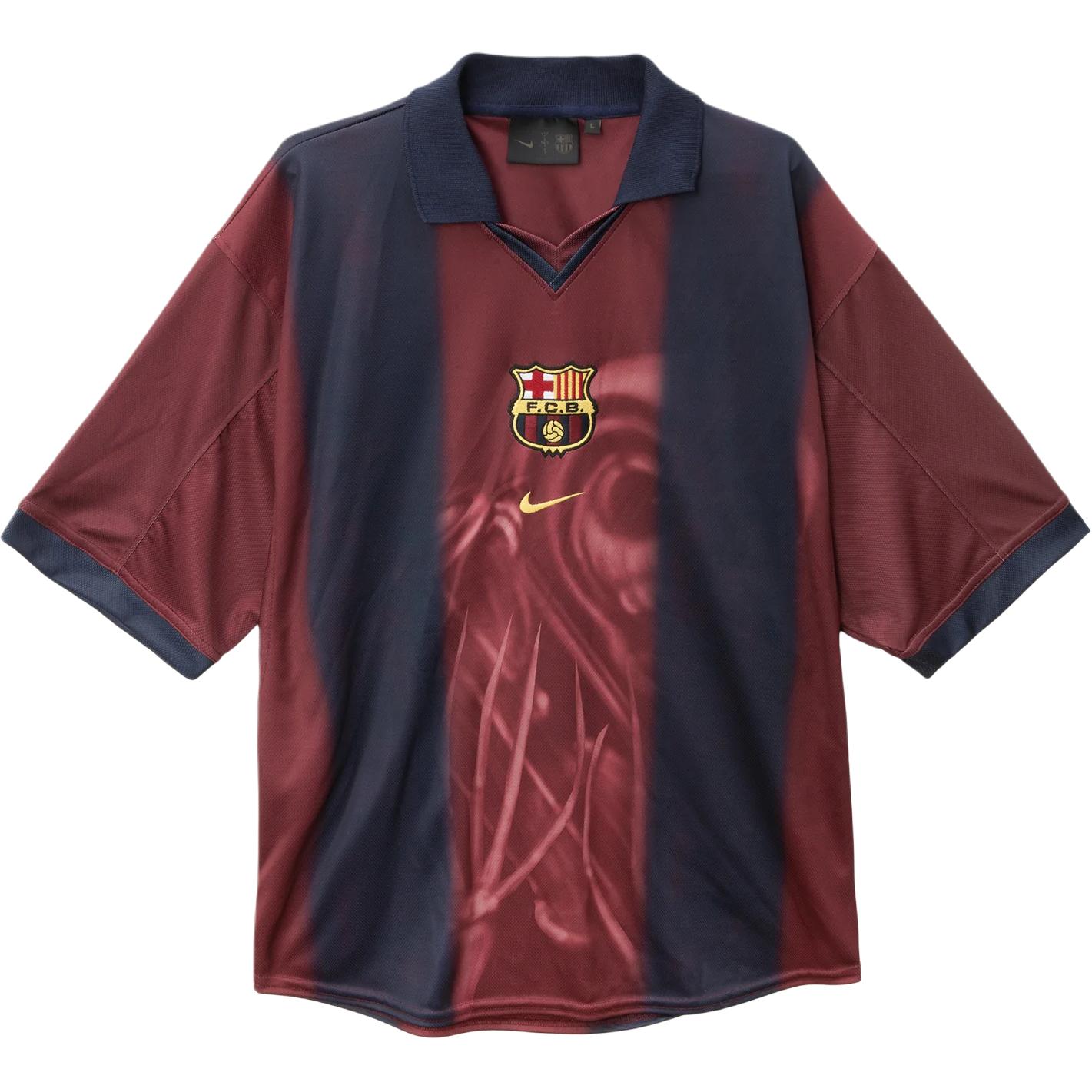 Travis Scott x FC Barcelona x Nike SS25 Retro Football Jersey FQCJ